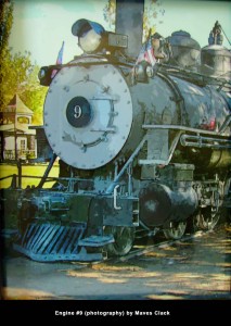 Engine #9 (photography) by Maves Clack